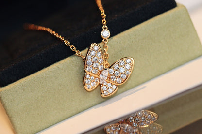 [Elite]BUTTERFLY DIAMOND NECKLACE