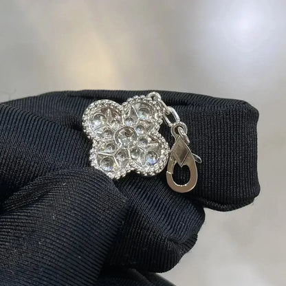 [Elite] CLOVER 5 MOTIF FULL DIAMOND BRACELET COLLECTION