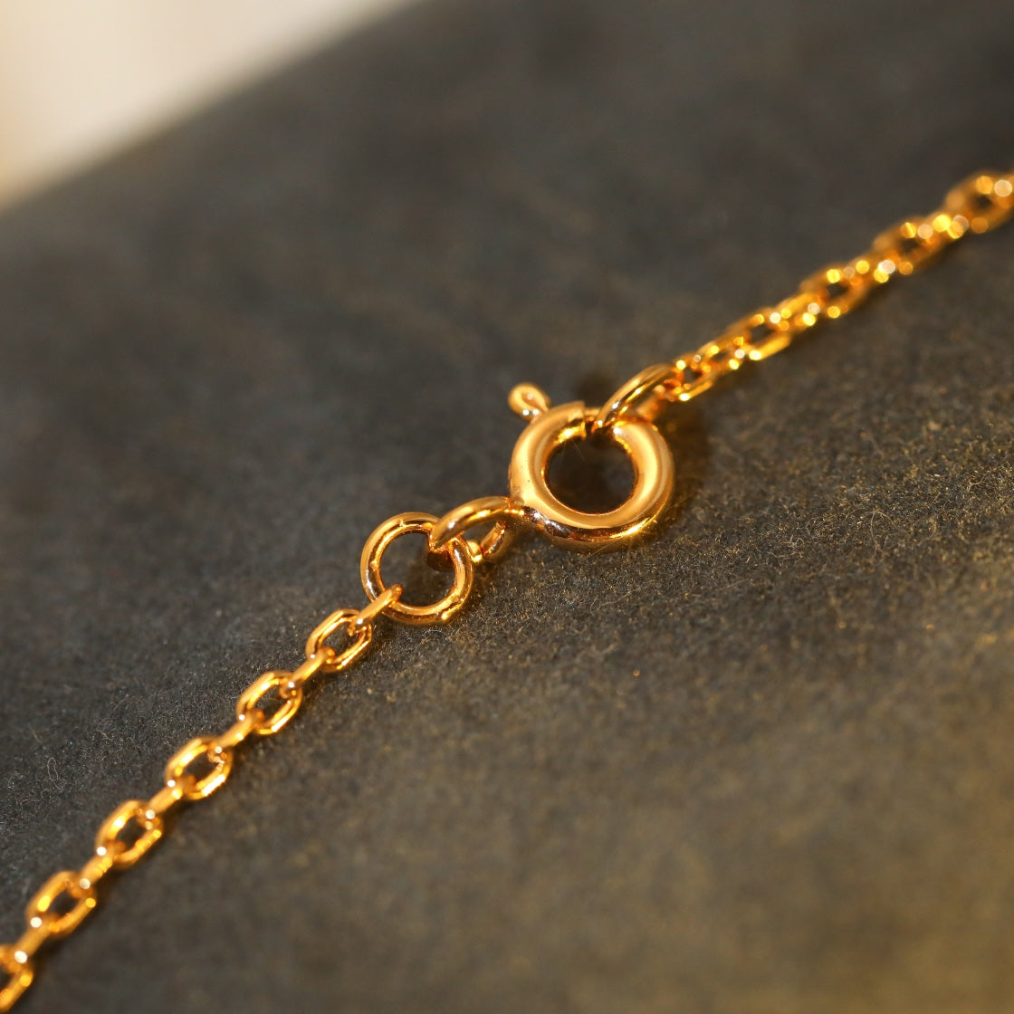 [Elite]SUN PEDANT PINK GOLD 1 DIAMOND NECKLACE