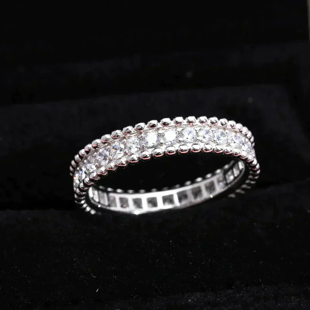 [Elite]PERLEE DIAMOND SILVER RING