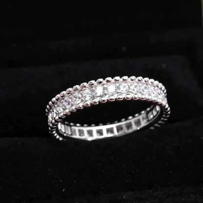 [Elite]PERLEE DIAMOND SILVER RING