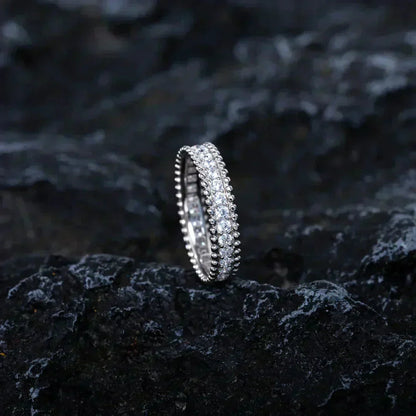 [Elite]PERLEE DIAMOND SILVER RING
