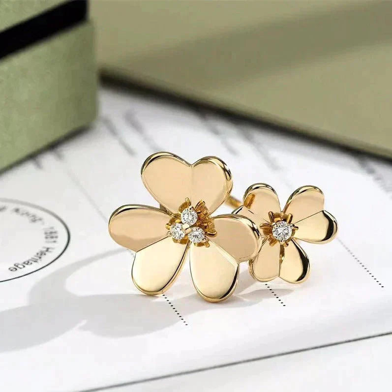 [Elite]CLOVER COMOS GOLD DIAMOND RING