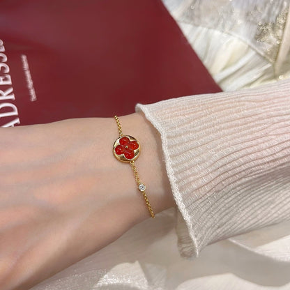 [Elite]SUN PEDANT CARNELIAN BRACELET