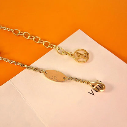 [Elite]LOGO STAR MOTIF GOLD BRACELET