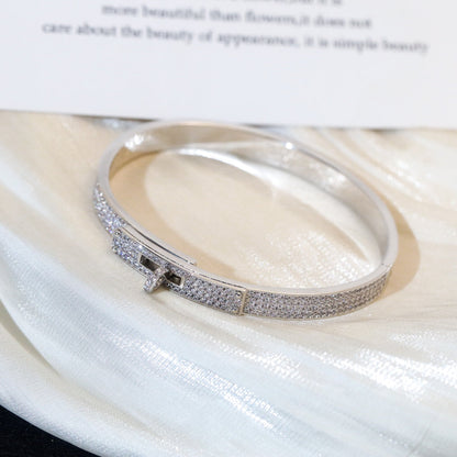 [Elite]KELLY BRACELET DIAMOND PAVED