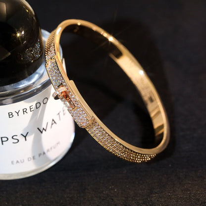 [Elite]KELLY BRACELET DIAMOND PAVED