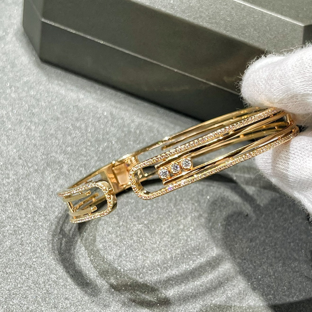 [Elite]MOVE 10TH PAVED DIAMOND BRACELET