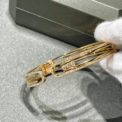 [Elite]MOVE 10TH PAVED DIAMOND BRACELET