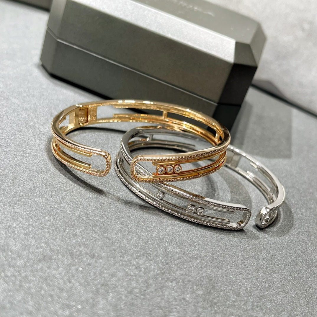 [Elite]MOVE 10TH PAVED DIAMOND BRACELET