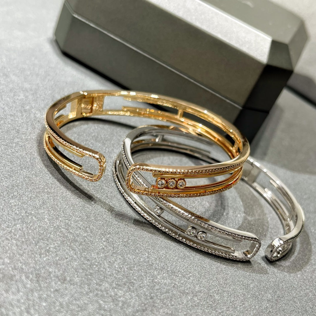 [Elite]MOVE 10TH PAVED DIAMOND BRACELET