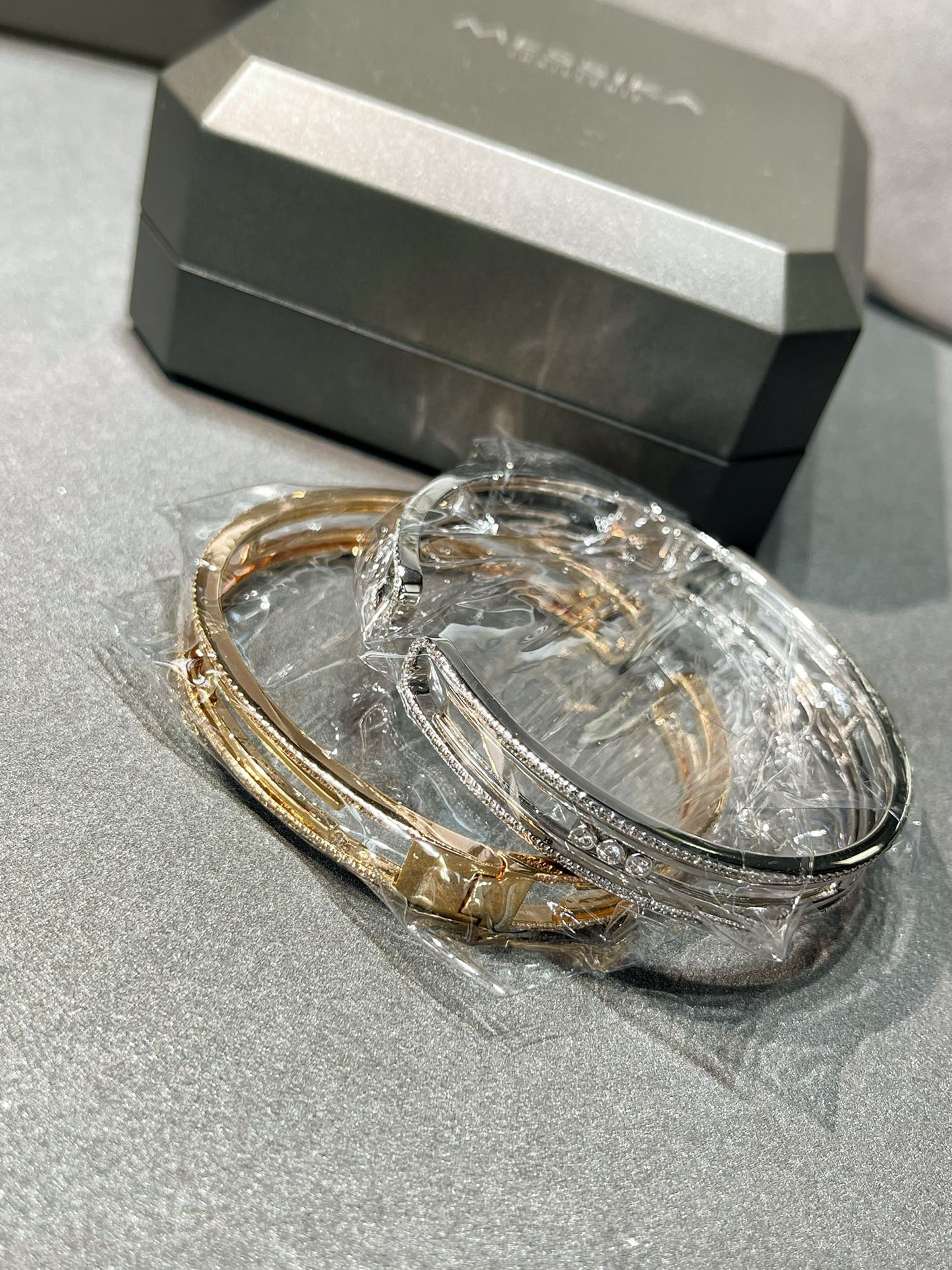[Elite]MOVE 10TH PAVED DIAMOND BRACELET