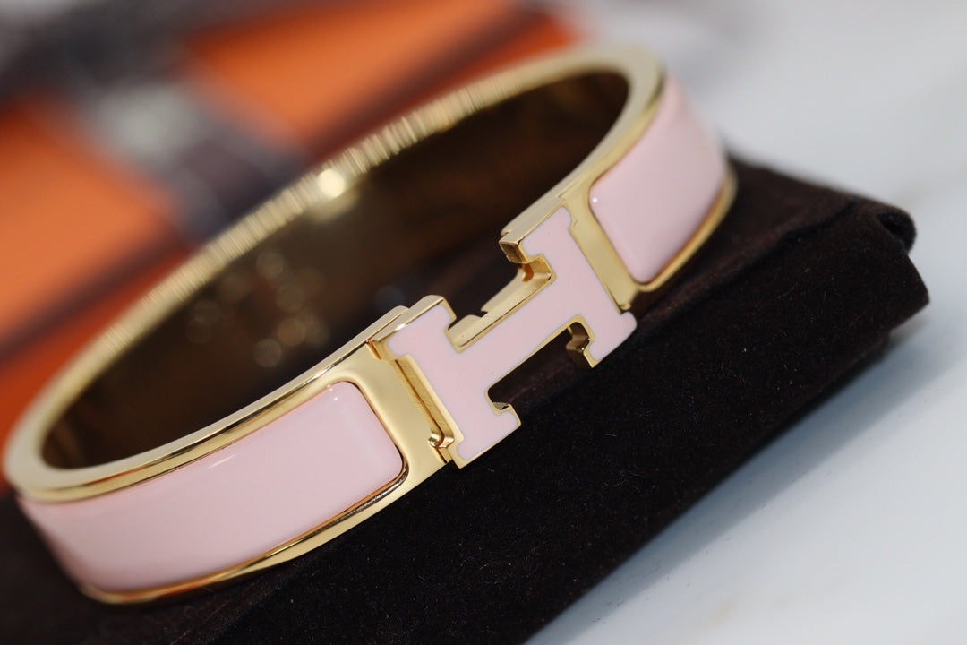 [Elite]H BRACELET 12MM PINK