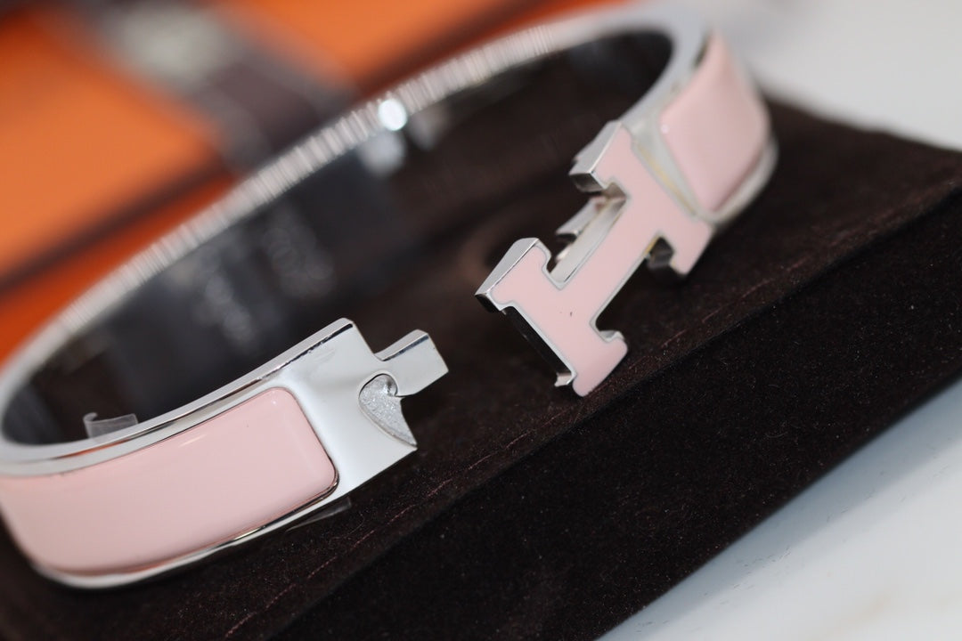 [Elite]H BRACELET 12MM PINK