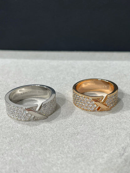 [Elite]LIENS EVIDENCE  DIAMOND PAVED RING