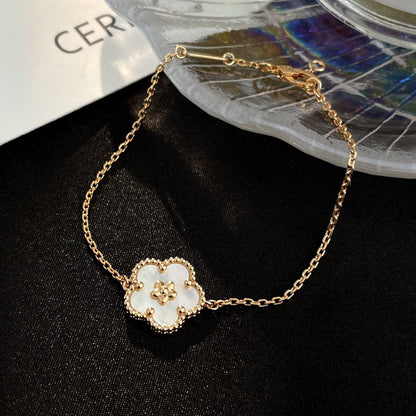 [Elite]LUCKY SPRING ROSE GOLD MOP BRACELET