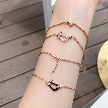 [Elite]FORCE 10 PINK GOLD DIAMOND NECKLACE