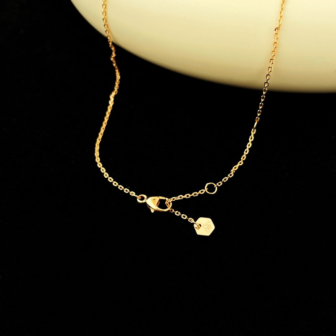 [Elite]BEE MINI PEDANT DIAMOND NECKLACE