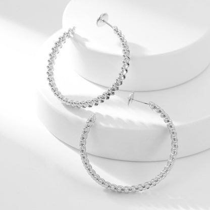 [Elite]CLASH HOOP LARGE EARRINGS