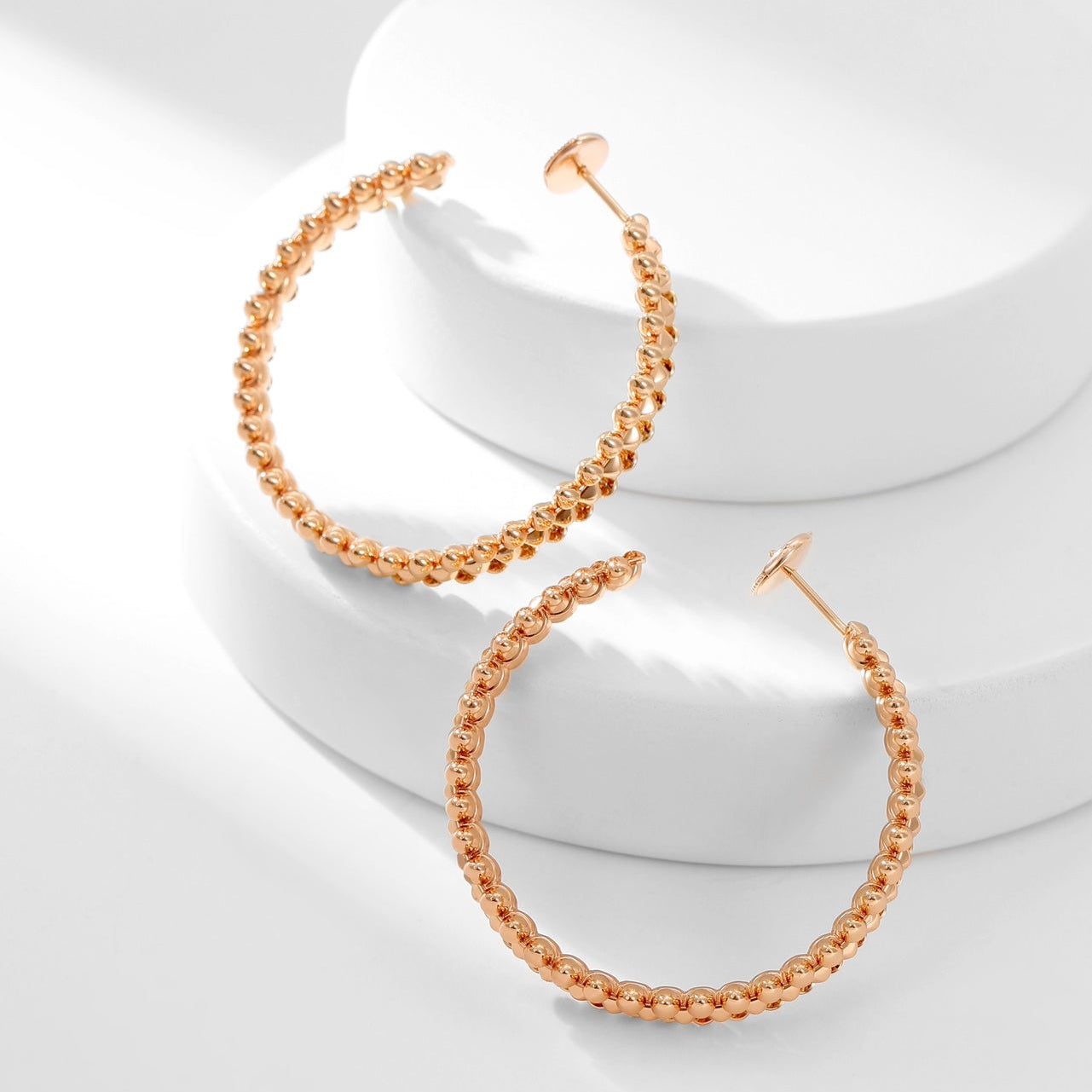 [Elite]CLASH HOOP LARGE EARRINGS