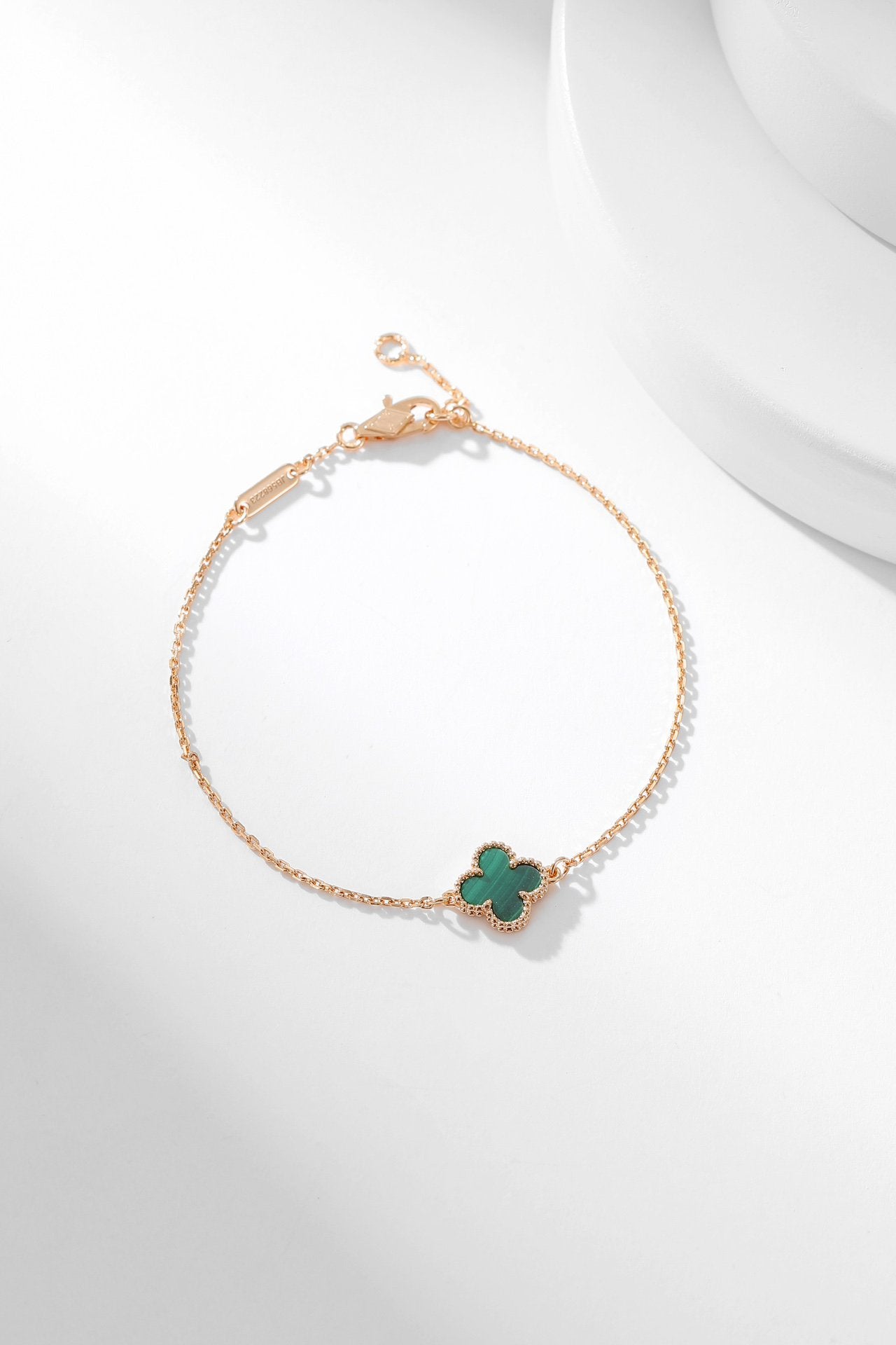 [Elite]CLOVER BRACELET MALACHITE 1 MOTIF