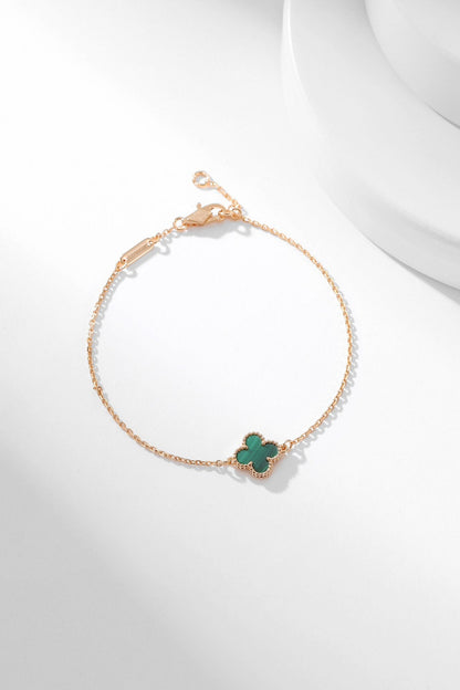 [Elite]CLOVER BRACELET MALACHITE 1 MOTIF