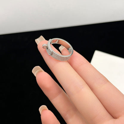 [Elite]KELLY SILVER DIAMOND RING