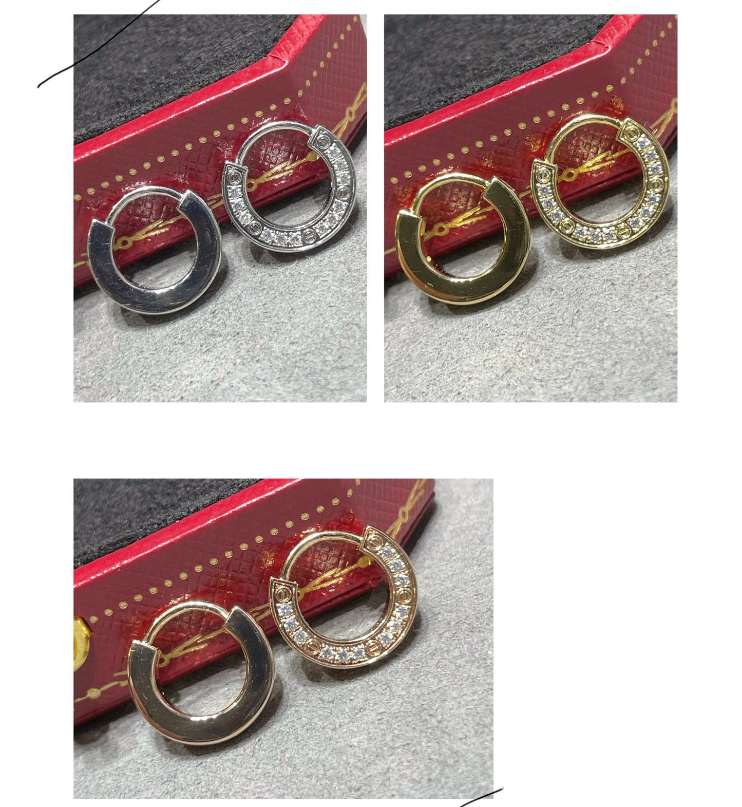 [Elite]LOVE DIAMOND EARRINGS
