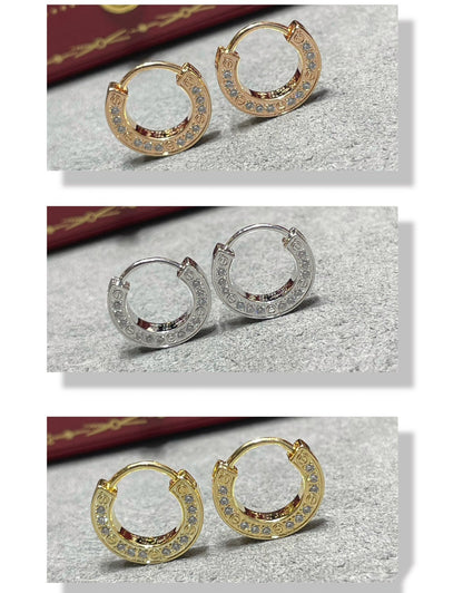 [Elite]LOVE DIAMOND EARRINGS