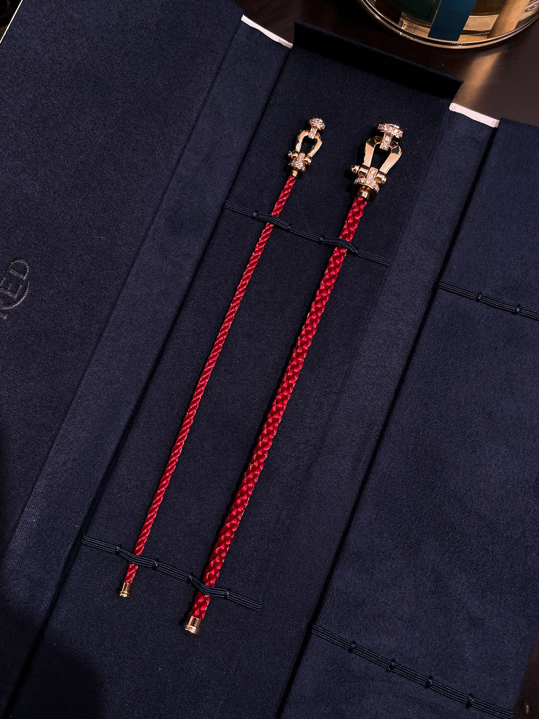 [Elite]FORCE 10 HALF DIAMOND PINK GOLD RED CORDERI LARGE AND MEDIUM MODEL