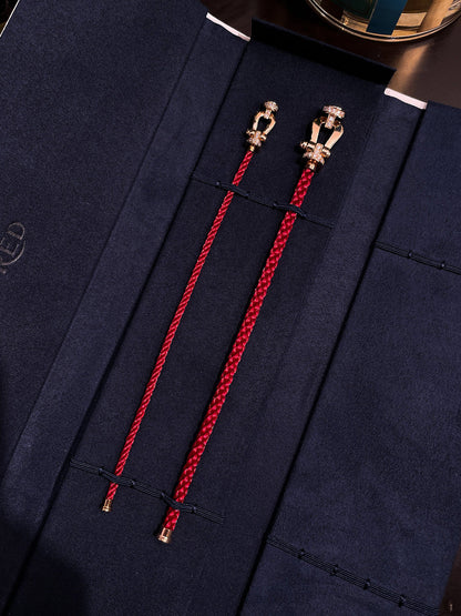 [Elite]FORCE 10 HALF DIAMOND PINK GOLD RED CORDERI LARGE AND MEDIUM MODEL