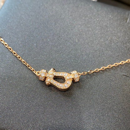 [Elite]FORCE 10 DIAMOND PINK GOLD NECKLACE MINI MODEL