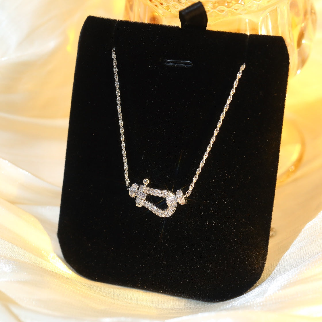 [Elite]FORCE 10 DIAMOND SILVER NECKLACE MINI MODEL