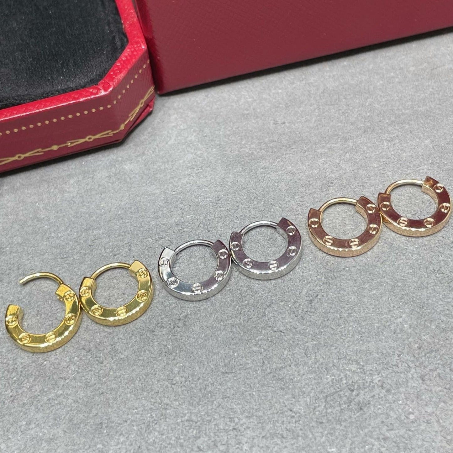 [Elite]LOVE MINI EARRINGS