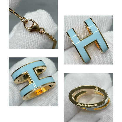 [Elite]POP H SKY BLUE NECKLACE
