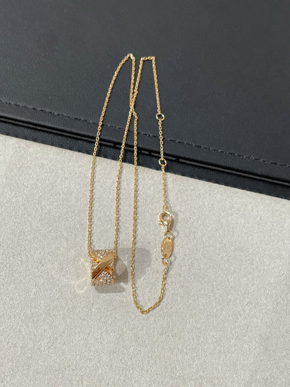 [Elite]LIENS EVIDENCE DIAMOND PAVED NECKLACE