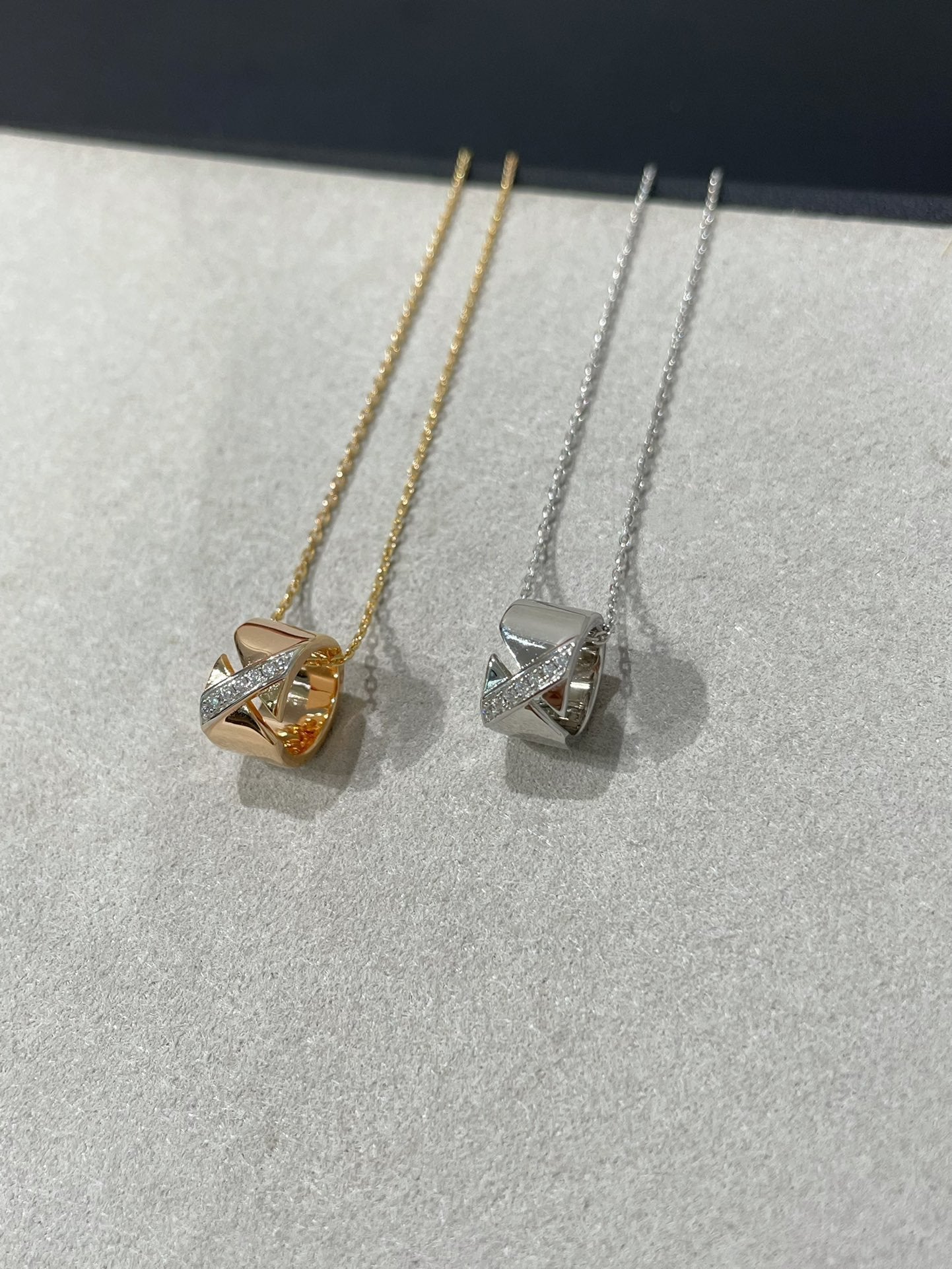 [Elite]LIENS EVIDENCE DIAMOND NECKLACE