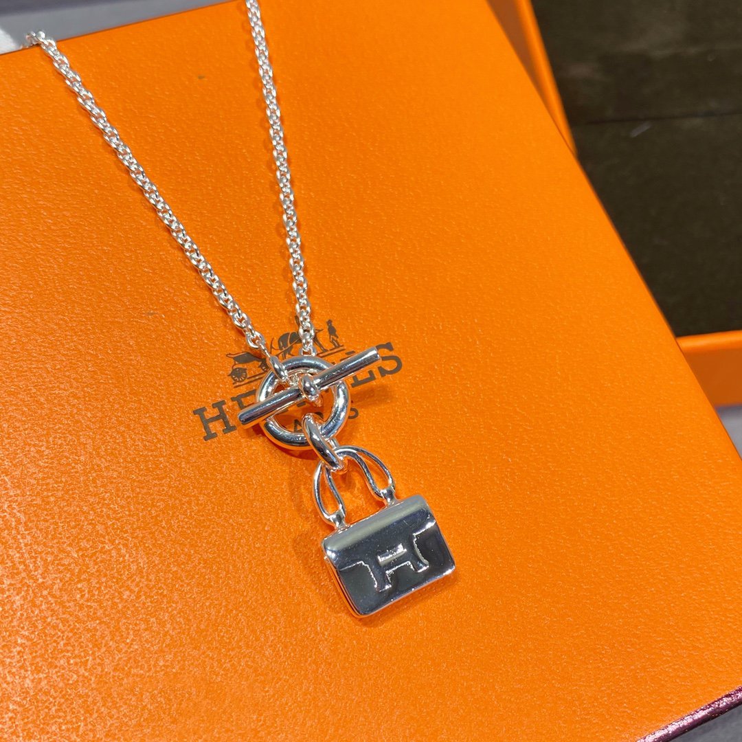 [Elite]CONSTANCE PEDANT SILVER NECKLACE