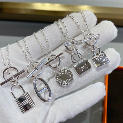 [Elite]CONSTANCE PEDANT SILVER NECKLACE