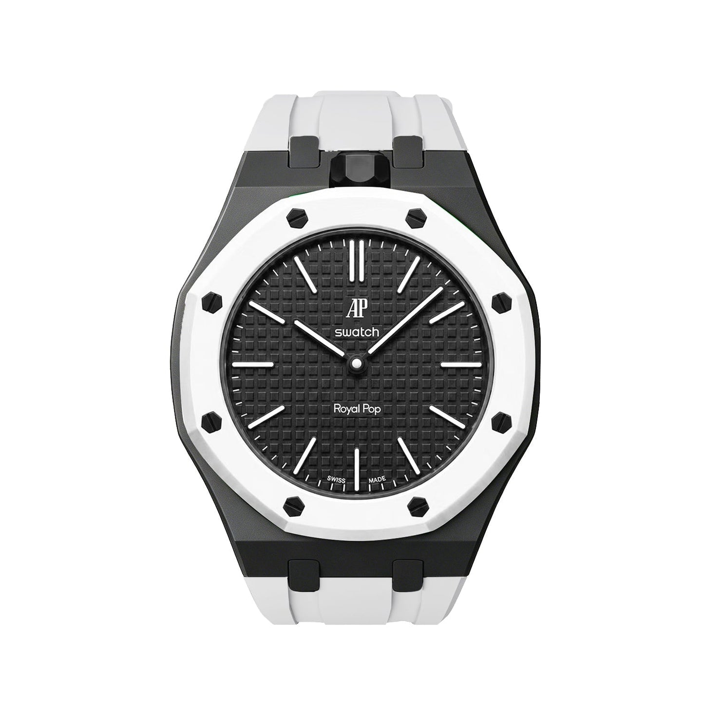 [Elite]Royal Oak Pop Exclusive Bioceramic Case & Silicone Strap Mix Color
