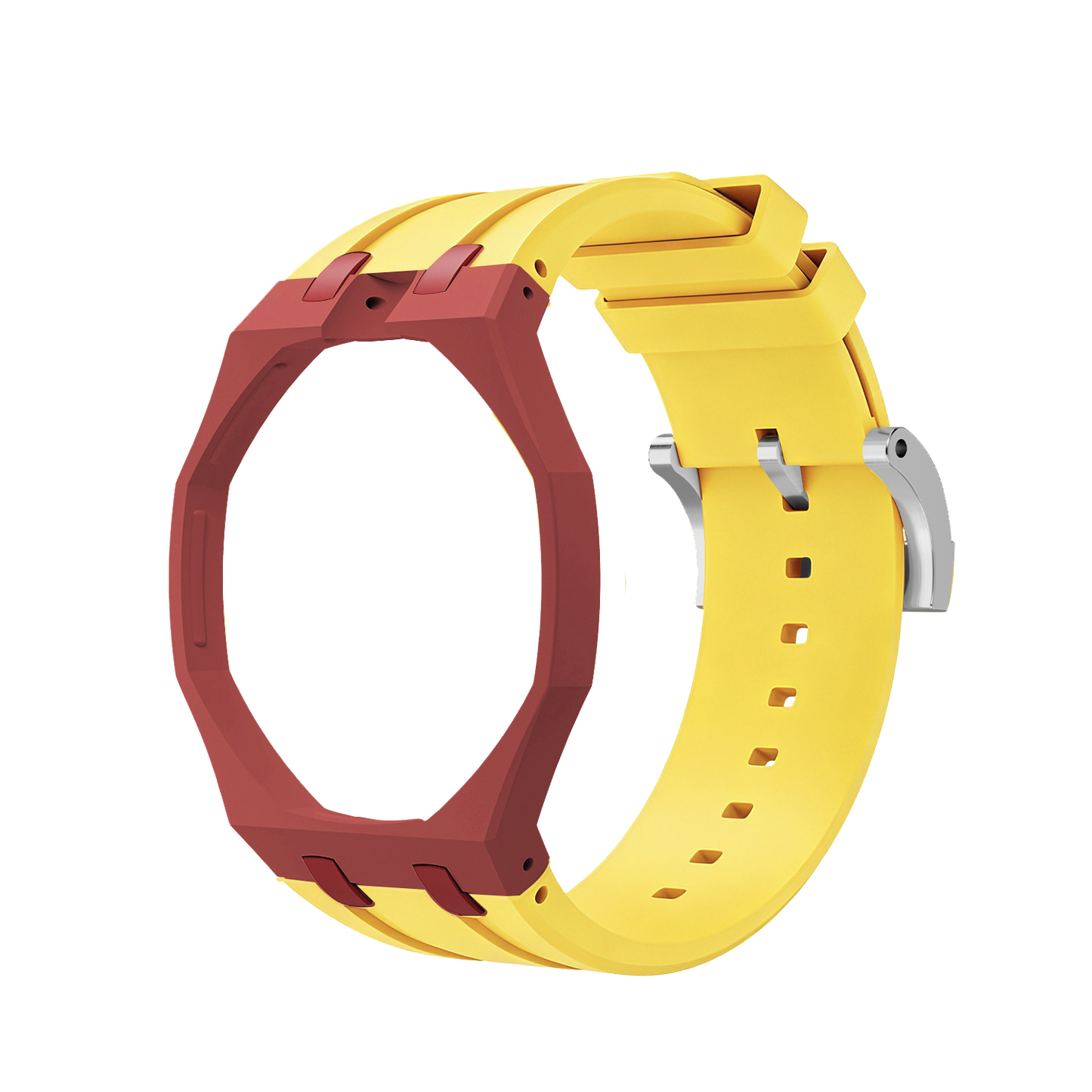 [Elite]Royal Oak Pop Exclusive Bioceramic Case & Silicone Strap Mix Color