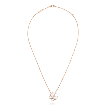 [Elite]BUTTERFLY MOP DIAMOND NECKLACE