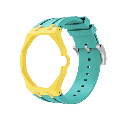 [Elite]Royal Oak Pop Exclusive Bioceramic Case & Silicone Strap Mix Color