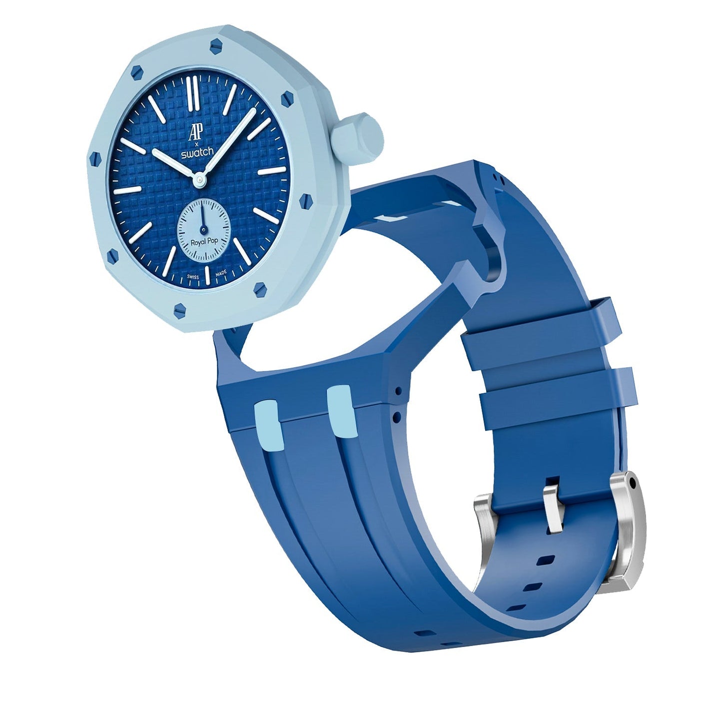 [Elite]Royal Oak Pop Exclusive Bioceramic Case & Silicone Strap Mix Color