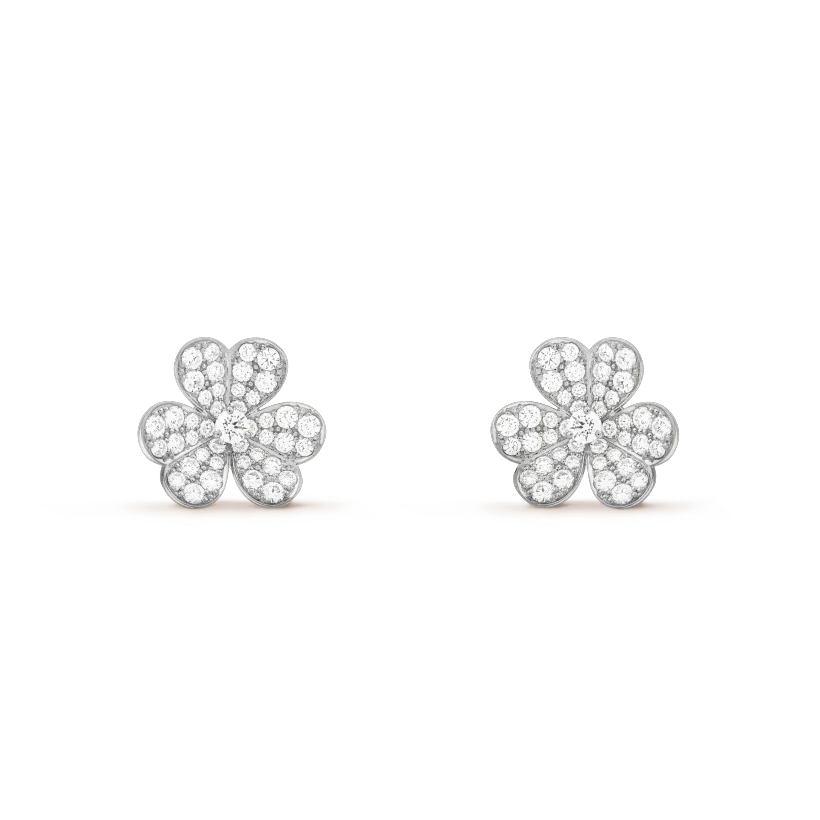 [Elite]CLOVER COMOS DIAMOND EARRINGS SILVER
