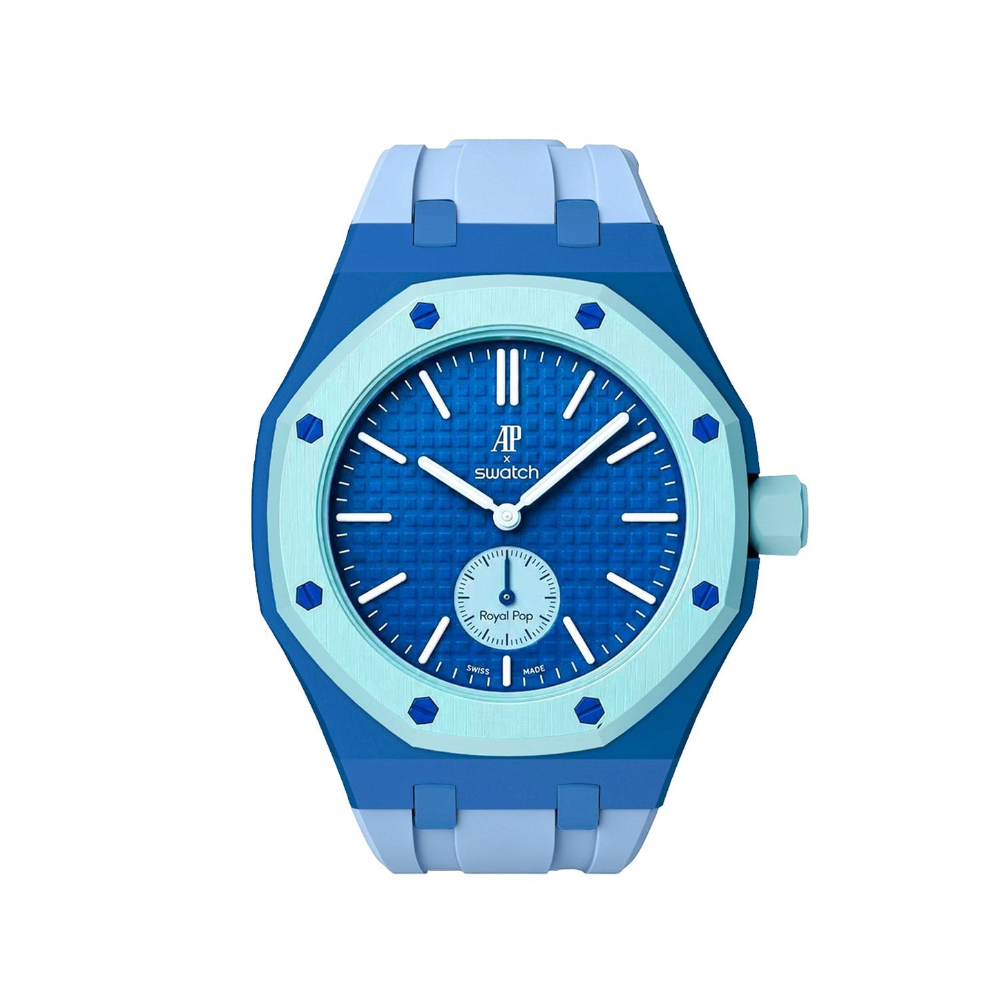 [Elite]Royal Oak Pop Exclusive Bioceramic Case & Silicone Strap Mix Color