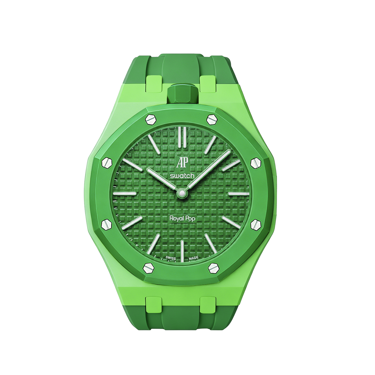 [Elite]Royal Oak Pop Exclusive Bioceramic Case & Silicone Strap Mix Color