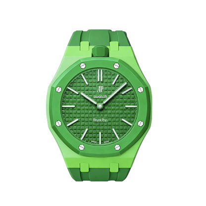 [Elite]Royal Oak Pop Exclusive Bioceramic Case & Silicone Strap Mix Color