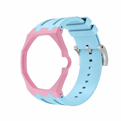 [Elite]Royal Oak Pop Exclusive Bioceramic Case & Silicone Strap Mix Color
