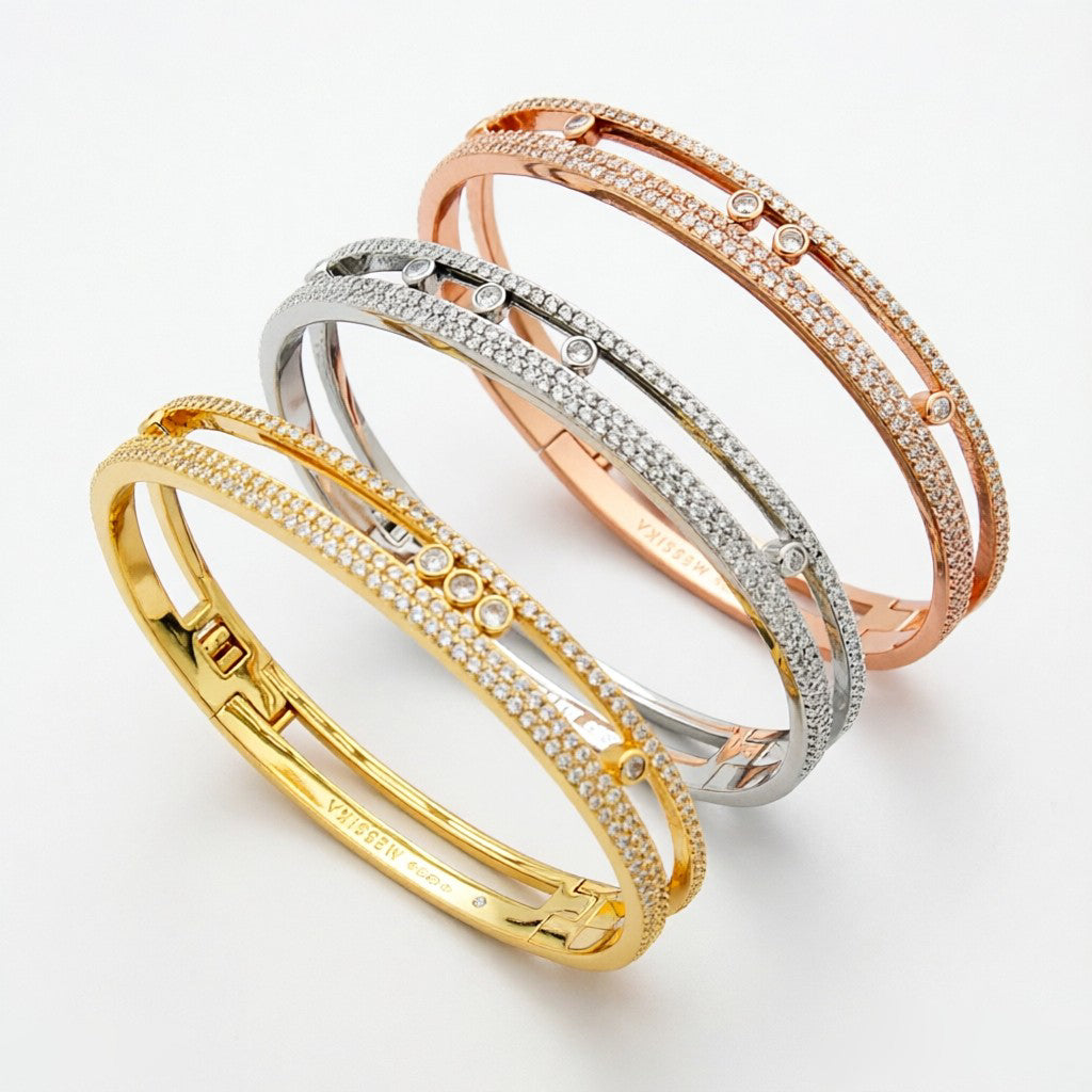 [Elite]Move Romane pavé bangle